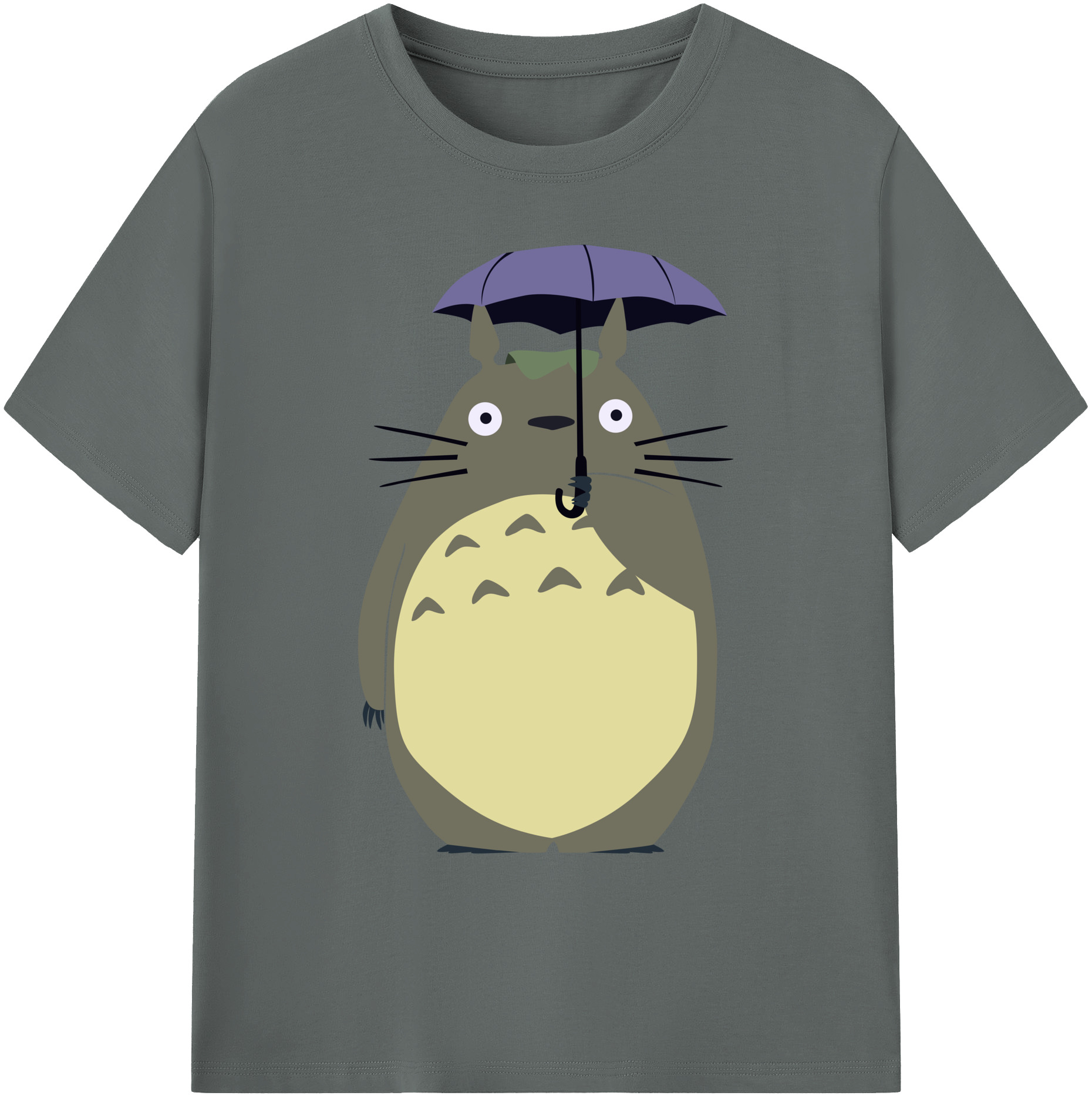 （画像用） となりのトトロ 草壁メイ 草壁サツキ My Neighbor Totoro Satsuki Kusakabe Mei Kusakabe 綿100％ メンズ半袖Tシャツ｜肌触りやわらか＆通気性